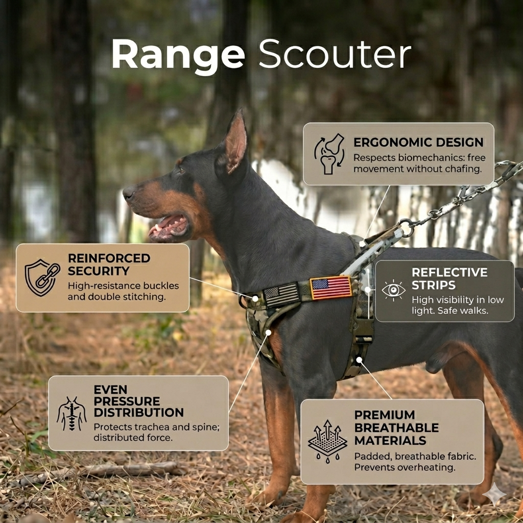 Range Scout - Dog Harness